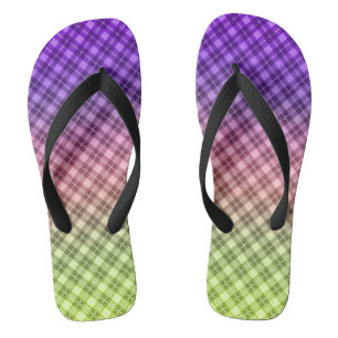 Tongs Géométrique, dégradé, Ombre