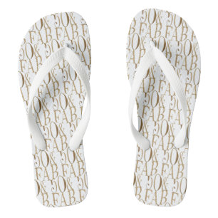 Tongs Glam Gold Glitz 50 et Motif fabuleux