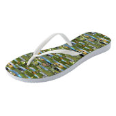 Tongs Golf, Collarge Photo, Flip Flops (Incliné)