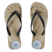 Tongs Golf Sand Trap Footprint Flip Flops for Golfers (Semelle)