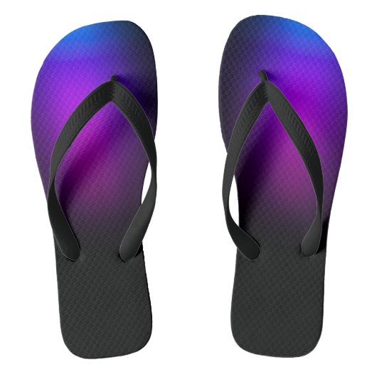 Tongs Gradient violet noir (Semelle)