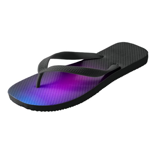 Tongs Gradient violet noir (Incliné)