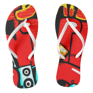Tongs Graffiti 19 fa