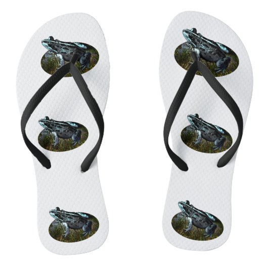 Tongs Grenouille à herbe tachetée, pains (Semelle)