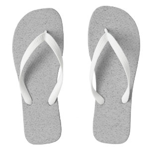 Tongs Gris cendré uni