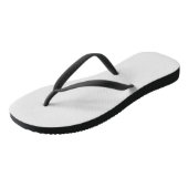 Tongs gris clair, blanc vert (Incliné)
