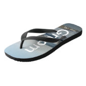 Tongs Groom Ocean Waves Beach Sand (Incliné)