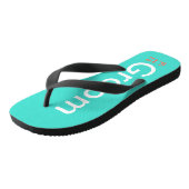 Tongs Groom Turquoise (Incliné)