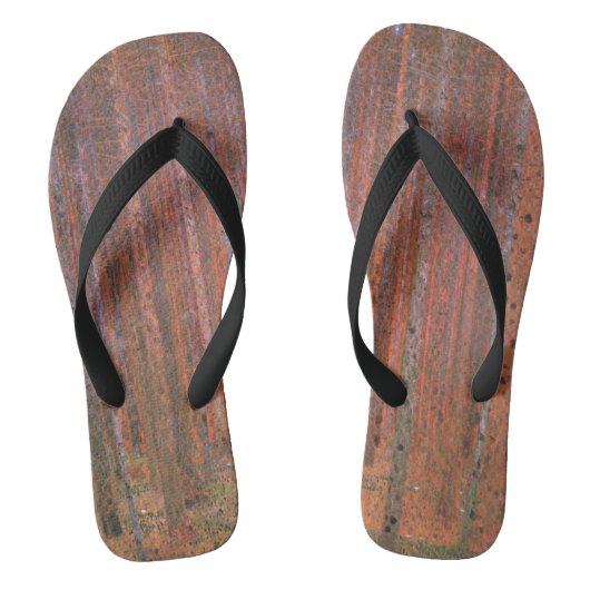 Tongs Gustav Klimt Fir Forêt Tannenwald Arbres rouges (Semelle)