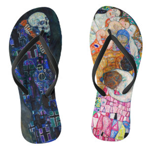 Tongs Gustav Klimt - La Mort et la Vie