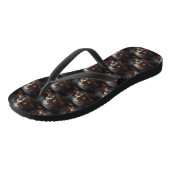 Tongs Halloween maltais effrayant (Incliné)