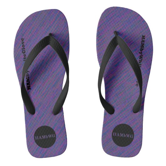 Tongs HAMbyWhiteGlove - Mens Flip-Flops - Mélange Violet (Semelle)