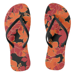 Tongs Hanalei Hawaii Hibiscus Camo Floral
