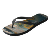 Tongs Harmonie d'or (Incliné)