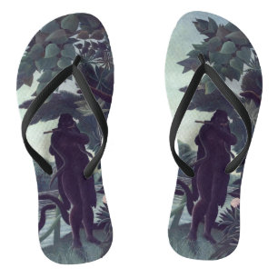 Tongs Henri Rousseau - La Charmeuse de serpents