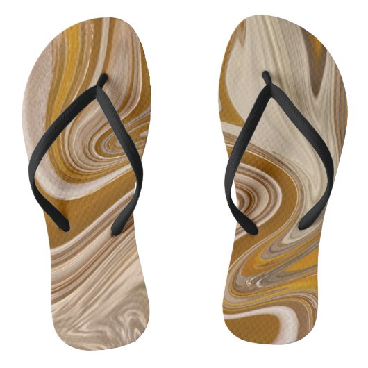 Tongs Heure de la bière Abstraite (Semelle)