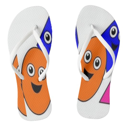 Tongs heureux et souriant (Semelle)