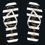 Tongs Homme d'honneur personnalisé ou couleur<br><div class="desc">Roses blanches, Noires et Blancs Motif - Changez dans n'importe quelle couleur en cliquant sur personnaliser. Et dis tout ce que tu veux. Faites-en un de ces flip flops qui ont VOTRE message sur eux. Parlez de la plage ! Personnalisé avec votre nom ou quelque chose et titre ou votre...</div>