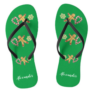 Tongs Homme en pain d'épices amour