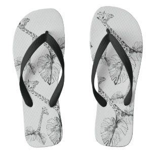 Tongs Hommes avec Girafe