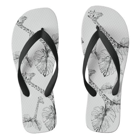Tongs Hommes avec Girafe (Semelle)