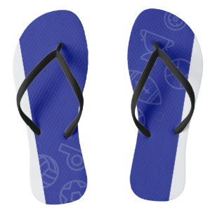 Tongs Hommes sandales bech et sport de couleur de mer 