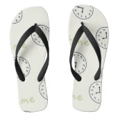 Tongs Horloge du souper (Semelle)