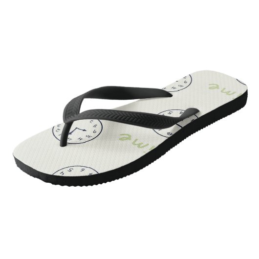 Tongs Horloge du souper (Incliné)