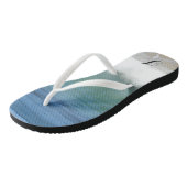 Tongs "I Do" Tropical Beach Flip Flops (Incliné)