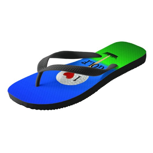 Tongs I Love Golf (Incliné)