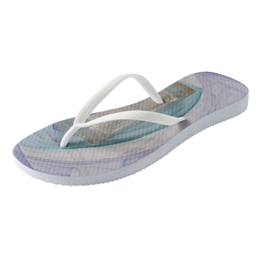 Tongs illusion colorée (Incliné)