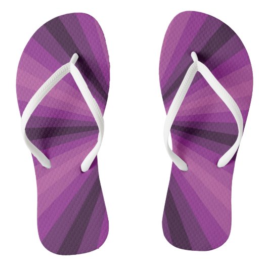 Tongs Illusion optique Flops à lèvres violettes (Semelle)
