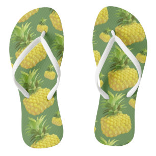 Tongs Illustration d'ananas