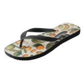 Tongs Illustration scientifique végétale des fruits (Incliné)