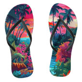 Tongs Impression hawaïenne (Semelle)