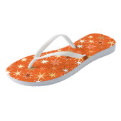 Tongs Impression Starburst moderne, Mandarin profond Ora (Incliné)