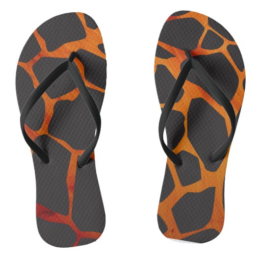 Tongs Imprimer Giraffe Jungle (Semelle)