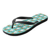 Tongs Jack Russell Motif (Incliné)