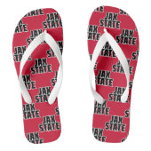 Tongs Jacksonville State University JAX STATE Bold Text (Semelle)
