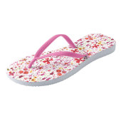 Tongs Jardin aux fleurs sauvages (Incliné)