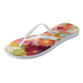 Tongs Jardin de corail et d'émeraude (Incliné)