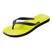 Tongs Jaune Étincelant (Incliné)