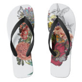 Tongs Je porte mon coeur sur ma semelle (Semelle)