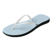 Tongs Joli bleu scintillant rayé (Incliné)