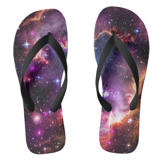 Tongs Joli éblouissant tableau d'espace étoilé, smc (Semelle)