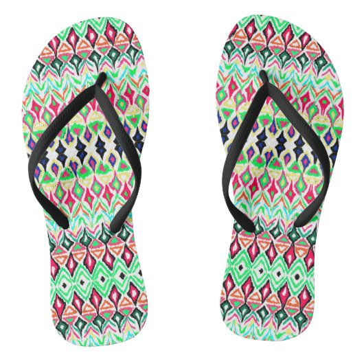 Tongs Joli motif coloré (Semelle)