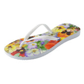 Tongs Jolies Pansies (Incliné)