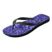 Tongs Jolies Sandales à Bascules Bleu Violet Étoile Cosm (Incliné)
