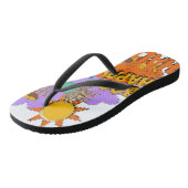 Tongs Joyeux Halloween garçon (Incliné)