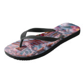 Tongs Joyeux hiver avec Noël (Incliné)